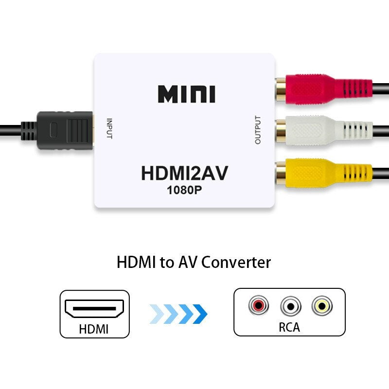 Conversor de hdmi a av sale