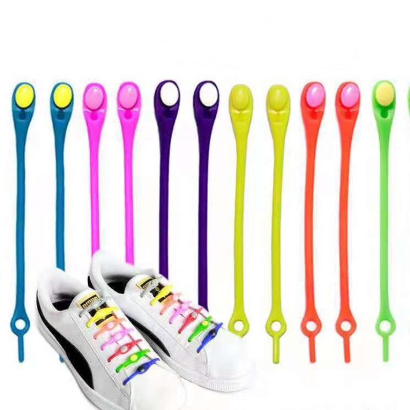 Cordones Para Zapatos De Silicona Varios Colores 12pcs – Shopily