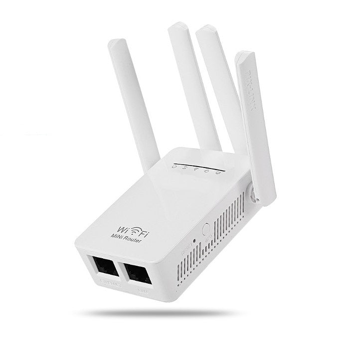 Wifi Repeater 4 Antennas 300Mbps Shopily