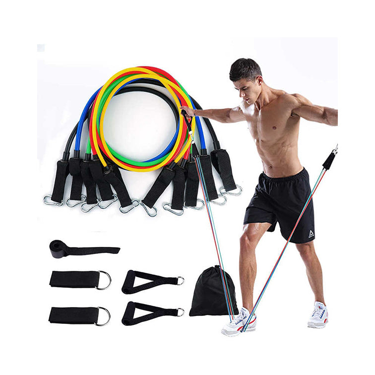 Kit De 5 Bandas Tubulares De Resistencia Con Agarradera
