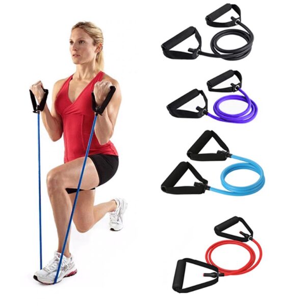 Elastic Tubular Resistance Band With Handles