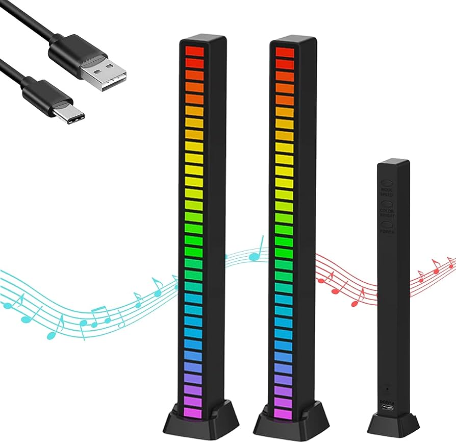 RGB Led Light Bar With Music Rhythm Control