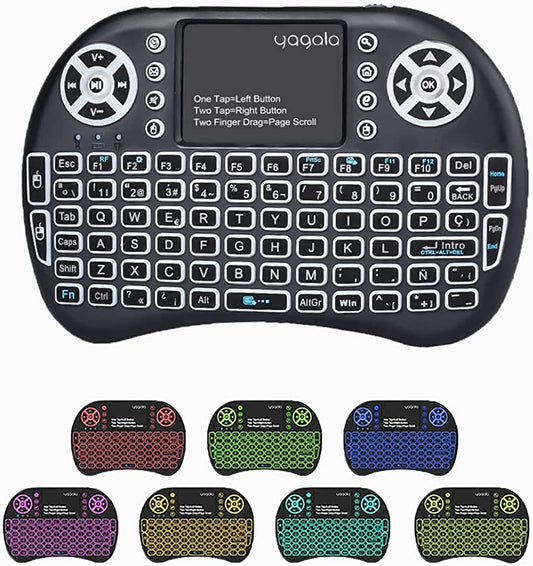 Mini Teclado Inalámbrico Touchpad