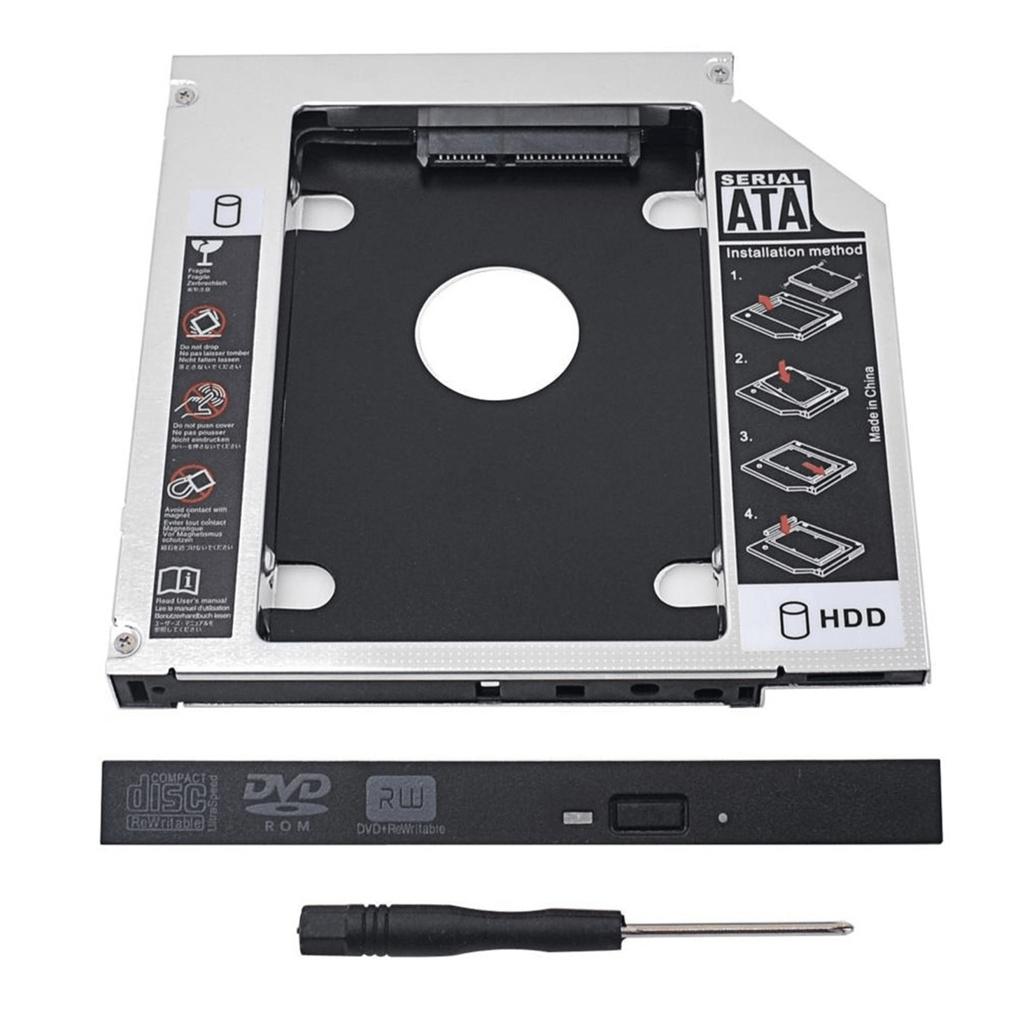 Caddy Hdd - Sdd Para Disco Duro De Portátil