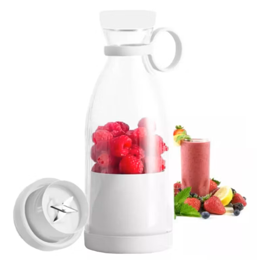 Portable Blender Rechargeable Plastic Cup 300 Ml