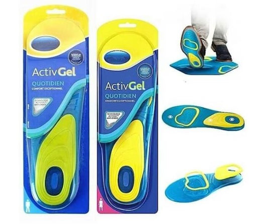 Active Gel Insole for Comfort and Support