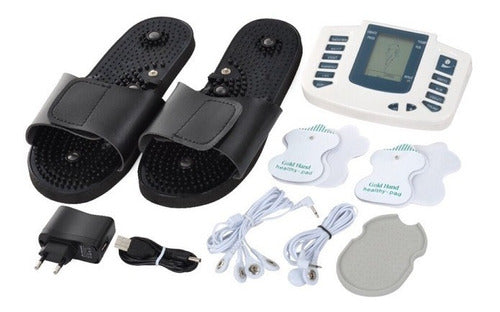 Body Electrostimulator With Sandals