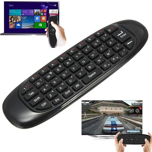 Air Mouse Remote Control, Wireless Pointer with Keyboard