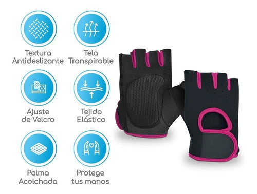 Gloves for Gym and Crossfit Non-Slip Neoprene