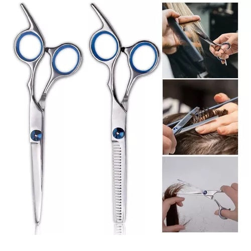 Professional Straight and Thinning Hair Cutting Scissors