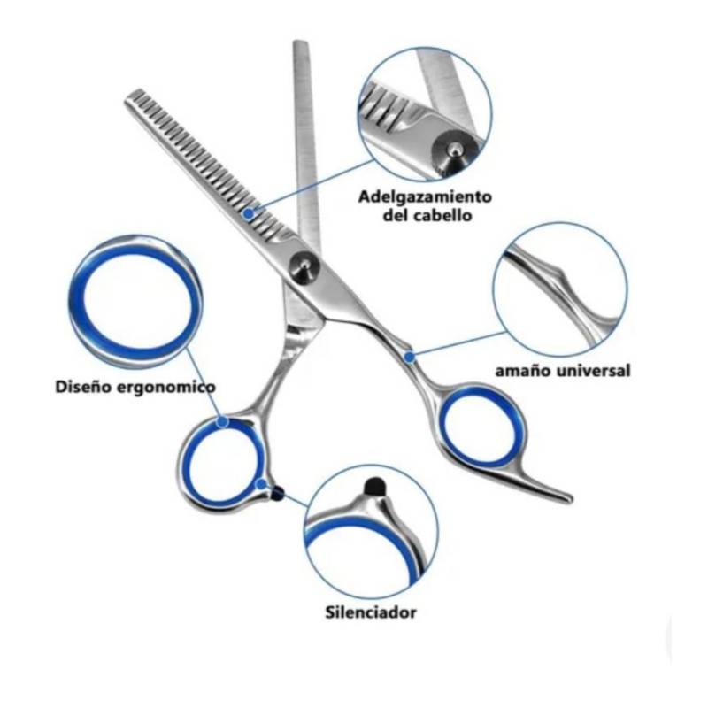 Professional Straight and Thinning Hair Cutting Scissors