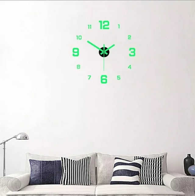 Reloj para pared discount adhesivo