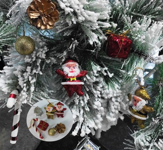 Set x7 Christmas Tree Decorations