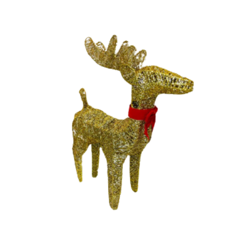 Christmas Decoration Reindeer with Led Lights 45 cm